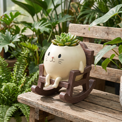 Rocking Plant Pot
