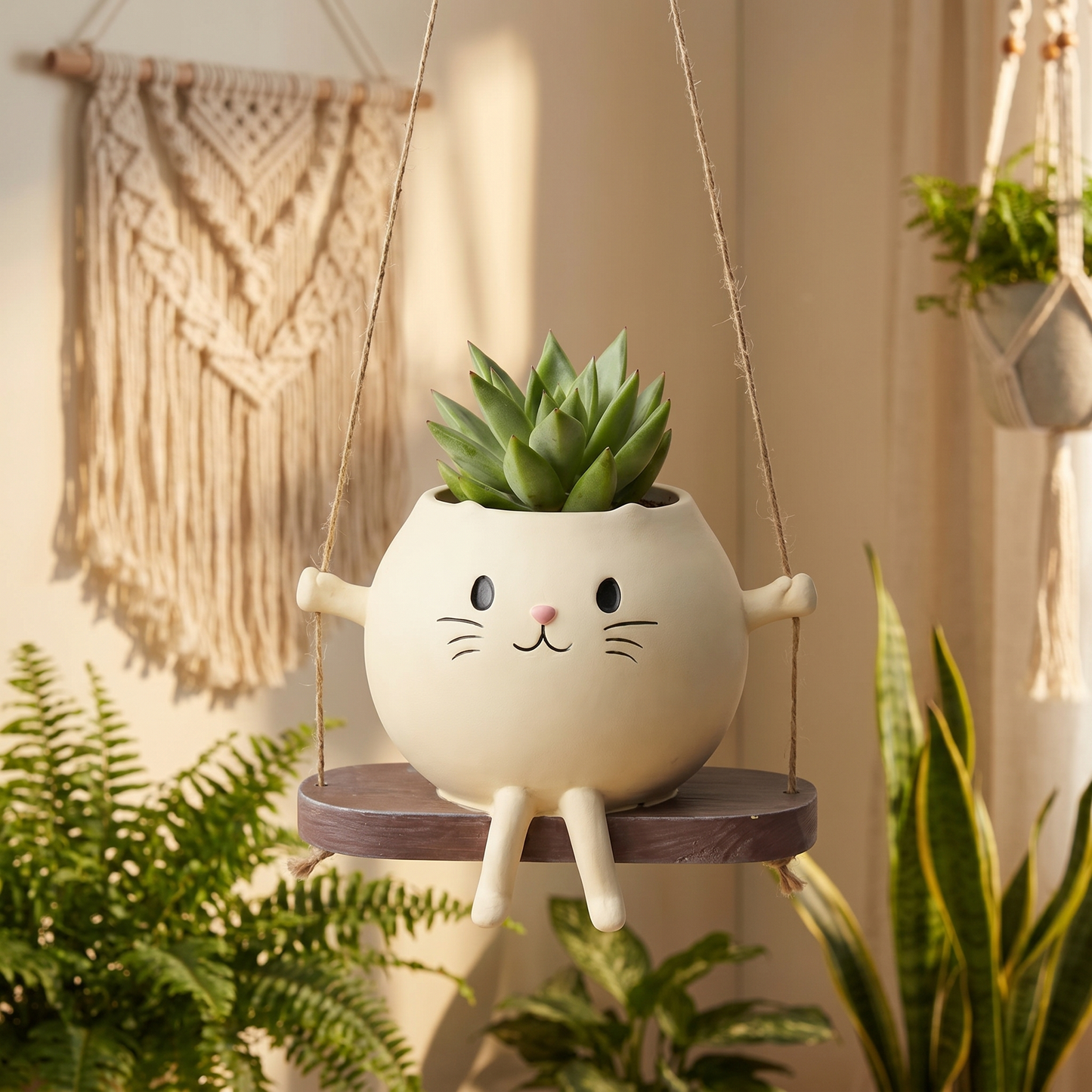 Swinging Plant Pot